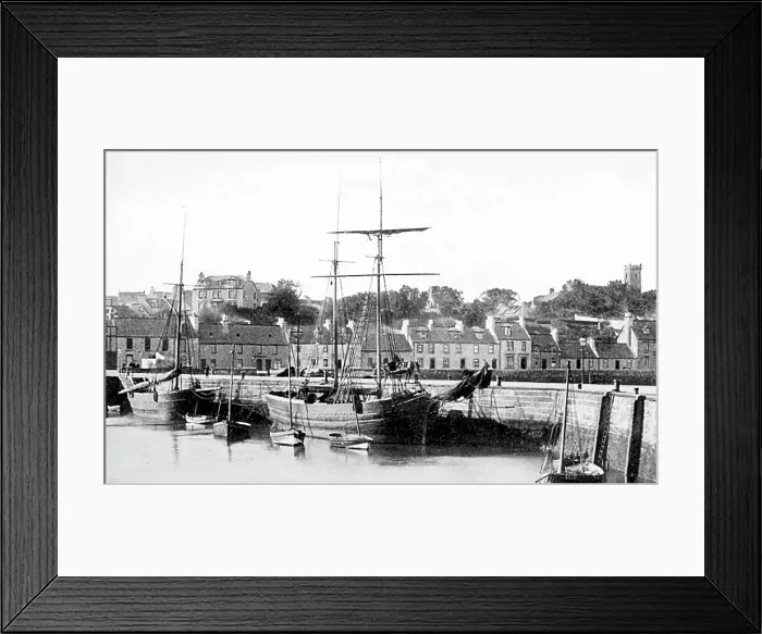 Framed Print : Stranraer Harbour early 1900s Framed Print : Stranraer Harbour early 1900s