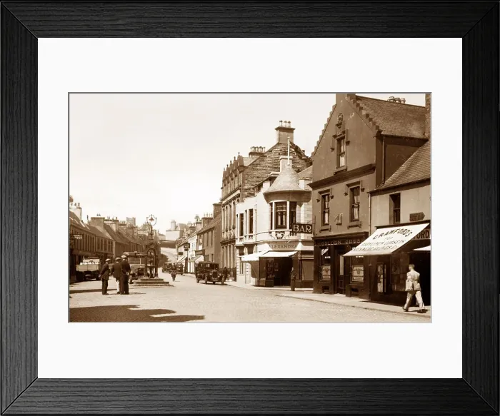 Framed Print : Stranraer The Cross probably 1930s Framed Print : Stranraer The Cross probably 1930s