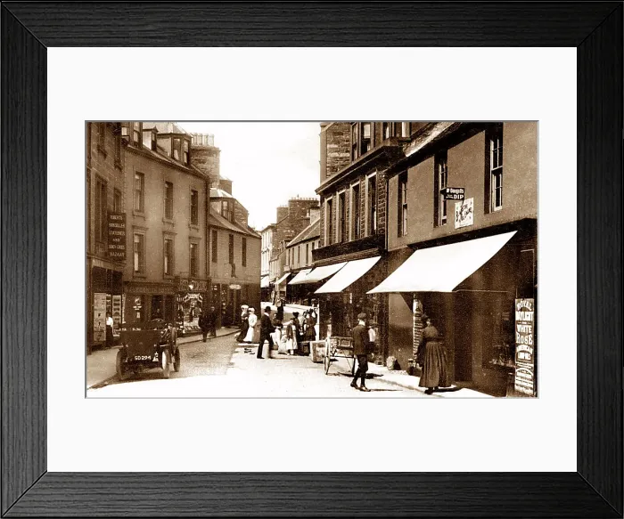 Framed Print : Stranraer George Street probably 1920s Framed Print : Stranraer George Street probably 1920s