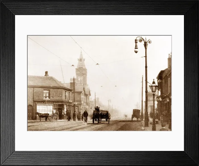 Framed Print : Stretford early 1900s Framed Print : Stretford early 1900s
