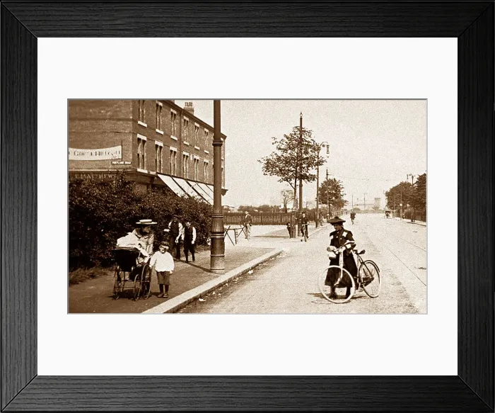 Framed Print : Gorse Hill, Chester Road Stretford Framed Print : Gorse Hill, Chester Road Stretford
