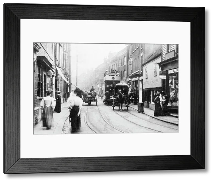 Framed Print : Strood High Street early 1900s Framed Print : Strood High Street early 1900s