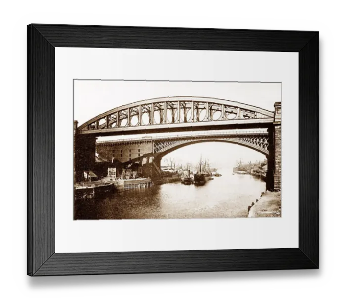 Framed Print : River Wear, Sunderland Framed Print : River Wear, Sunderland