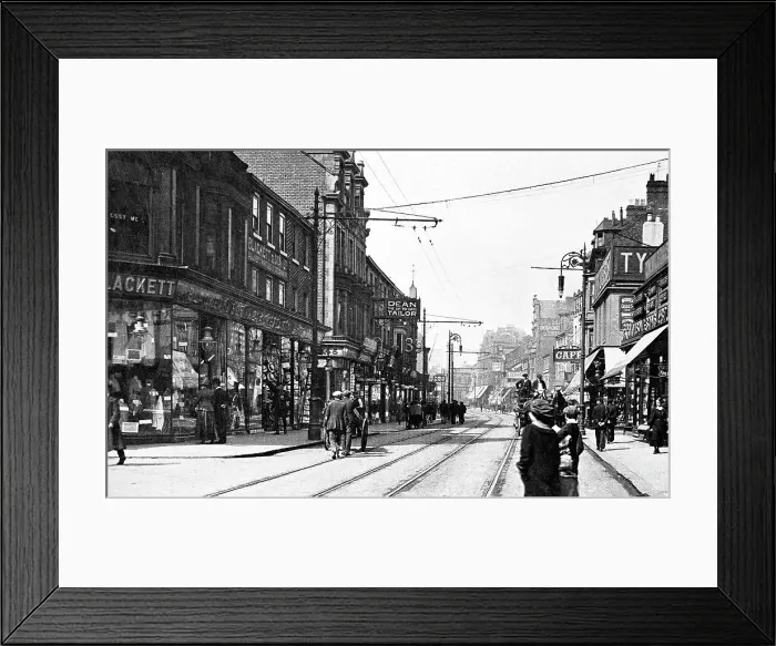 Framed Print : Sunderland High Street early 1900s Framed Print : Sunderland High Street early 1900s