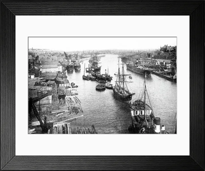 Framed Print : Sunderland - Wear - early 1900s Framed Print : Sunderland - Wear - early 1900s