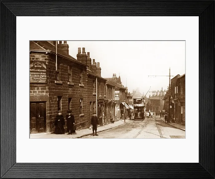 Framed Print : Bridge Street, Swinton, Rotherham Framed Print : Bridge Street, Swinton, Rotherham
