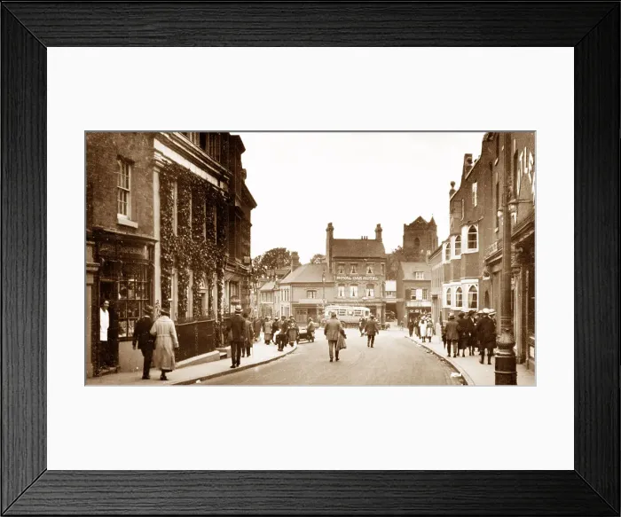 Framed Print : High Street, Sutton Coldfield Framed Print : High Street, Sutton Coldfield
