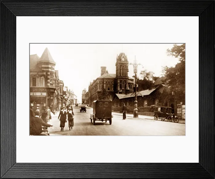 Framed Print : Mill Street, Sutton Coldfield Framed Print : Mill Street, Sutton Coldfield