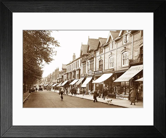 Framed Print : Parade, Sutton Coldfield Framed Print : Parade, Sutton Coldfield