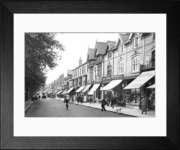 Framed Print : Sutton Coldfield Parade early 1900s Framed Print : Sutton Coldfield Parade early 1900s