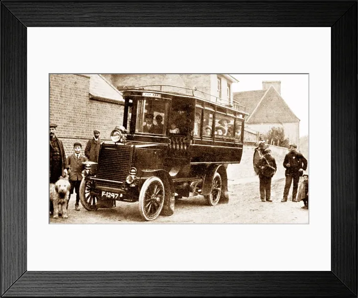 Framed Print : Sutton Valence early 1900s Framed Print : Sutton Valence early 1900s