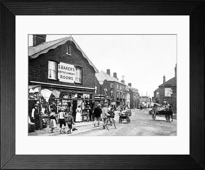 Framed Print : High Street, Sutton on Sea Framed Print : High Street, Sutton on Sea