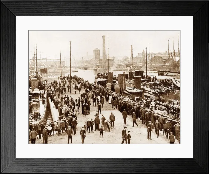 Framed Print : Swansea Docks Framed Print : Swansea Docks