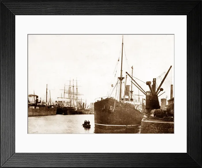 Framed Print : Swansea Docks Framed Print : Swansea Docks