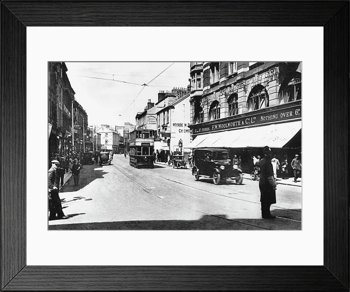 Framed Print : High Street, Swansea Framed Print : High Street, Swansea