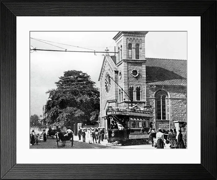 Framed Print : Swindon Old Town early 1900s