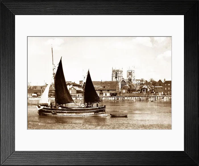 Framed Print : King's Lynn early 1900s Framed Print : King's Lynn early 1900s