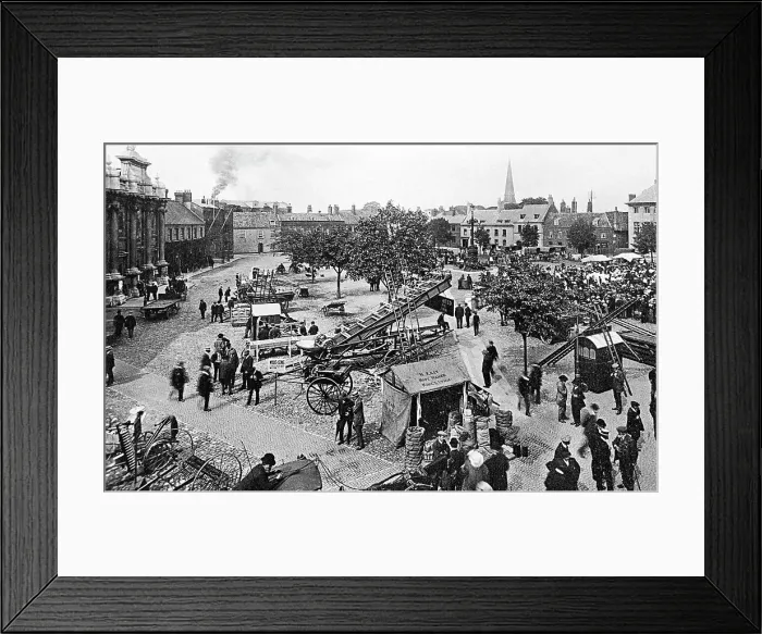 Framed Print : King's Lynn Market Place Framed Print : King's Lynn Market Place