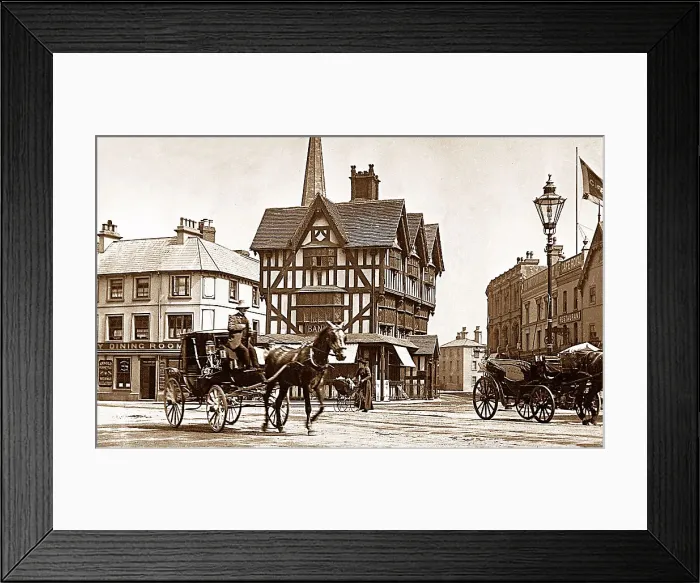 Framed Print : High Town, Hereford Framed Print : High Town, Hereford