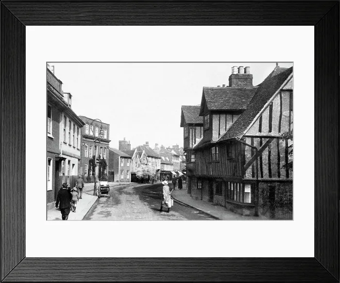 Framed Print : St Andrews Street, Hertford Framed Print : St Andrews Street, Hertford