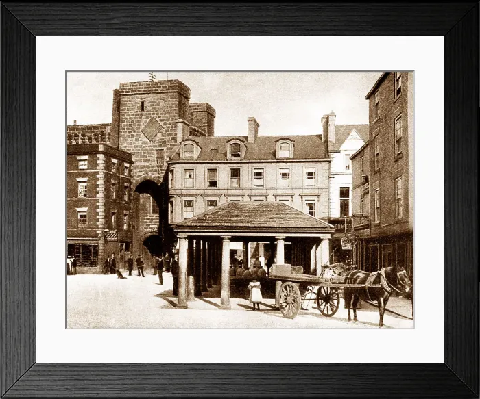 Framed Print : Hall Gate, Hexham Framed Print : Hall Gate, Hexham