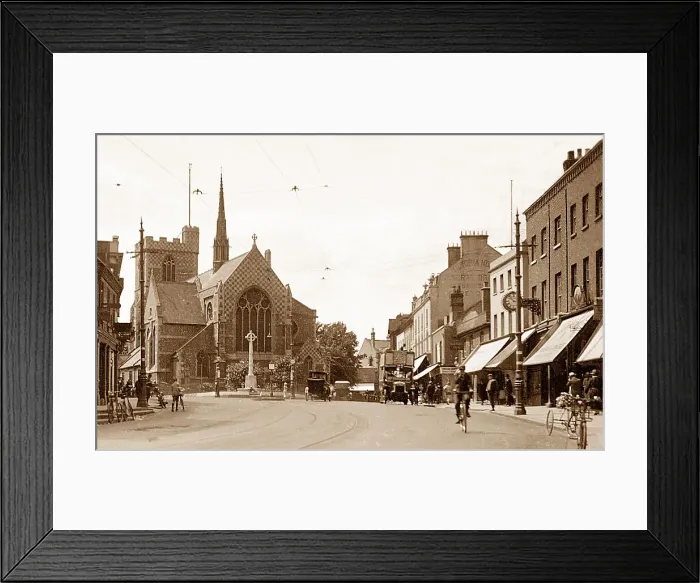 Framed Print : High Barnet early 1900s Framed Print : High Barnet early 1900s