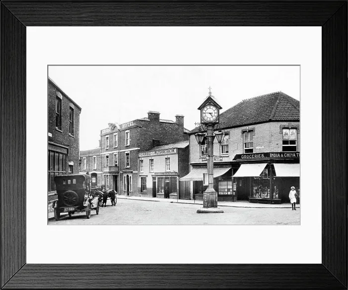 Framed Print : Cornhill, Highbridge Framed Print : Cornhill, Highbridge