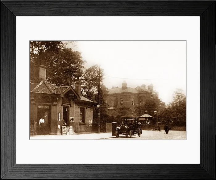 Framed Print : Higher Broughton Kersal Bar early 1900s Framed Print : Higher Broughton Kersal Bar early 1900s