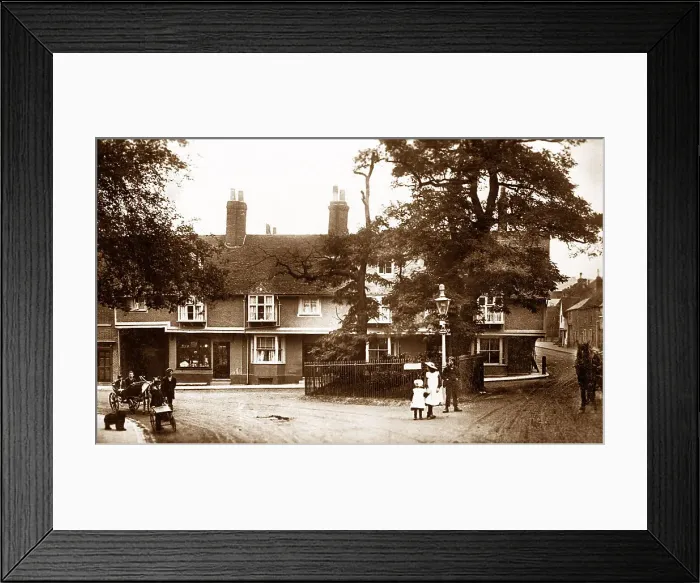 Framed Print : The Triangle, Hitchin Framed Print : The Triangle, Hitchin