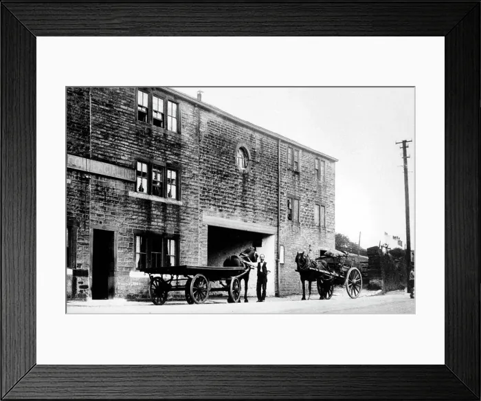 Framed Print : Holmbridge early 1900s Framed Print : Holmbridge early 1900s