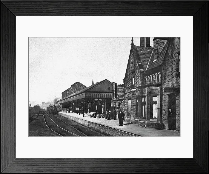 Framed Print : Holmfirth Railway Station Framed Print : Holmfirth Railway Station