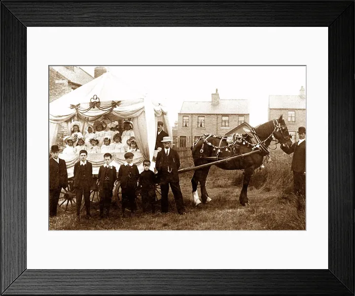 Framed Print : Honley Show early 1900s Framed Print : Honley Show early 1900s