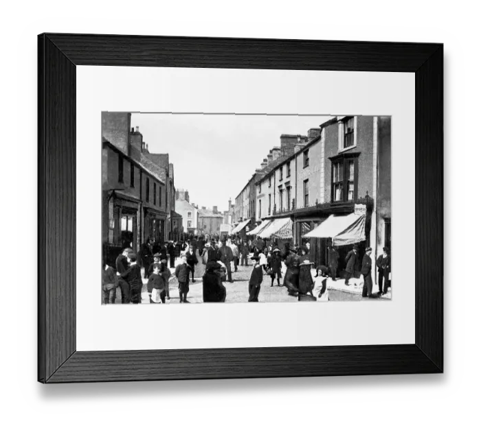 Framed Print : Stanley Street, Holyhead Anglesey Framed Print : Stanley Street, Holyhead Anglesey