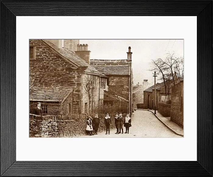 Framed Print : Church Street, Honley Framed Print : Church Street, Honley