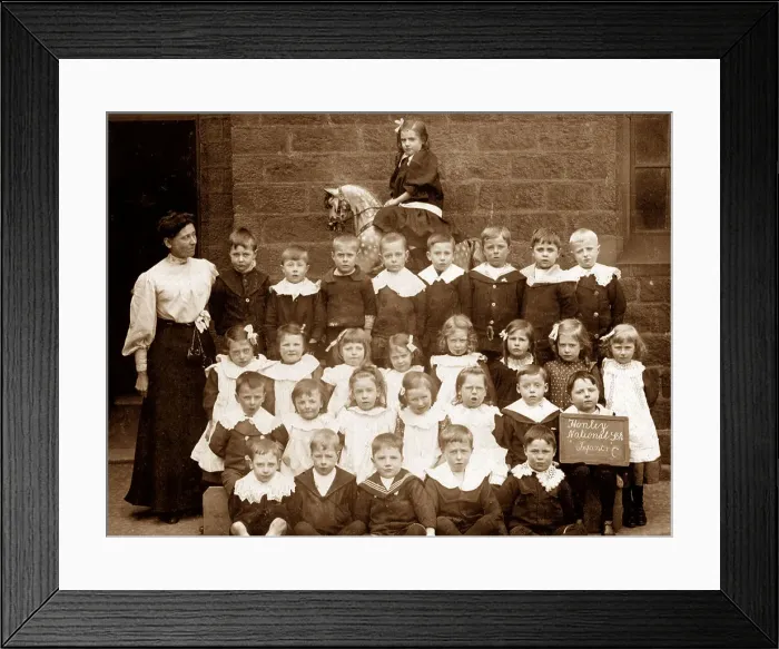 Framed Print : National School, Honley Framed Print : National School, Honley