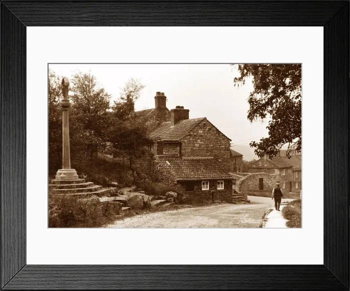 Framed Print : Hooton Pagnell early 1900s Framed Print : Hooton Pagnell early 1900s