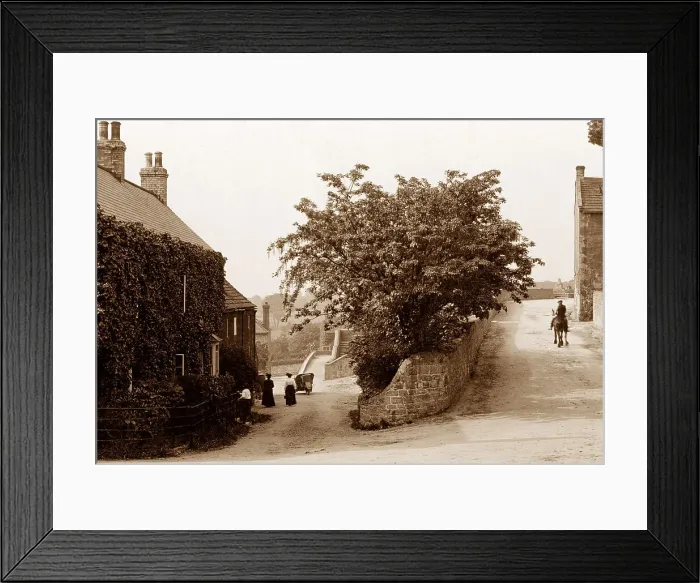 Framed Print : Hooton Pagnell early 1900s Framed Print : Hooton Pagnell early 1900s