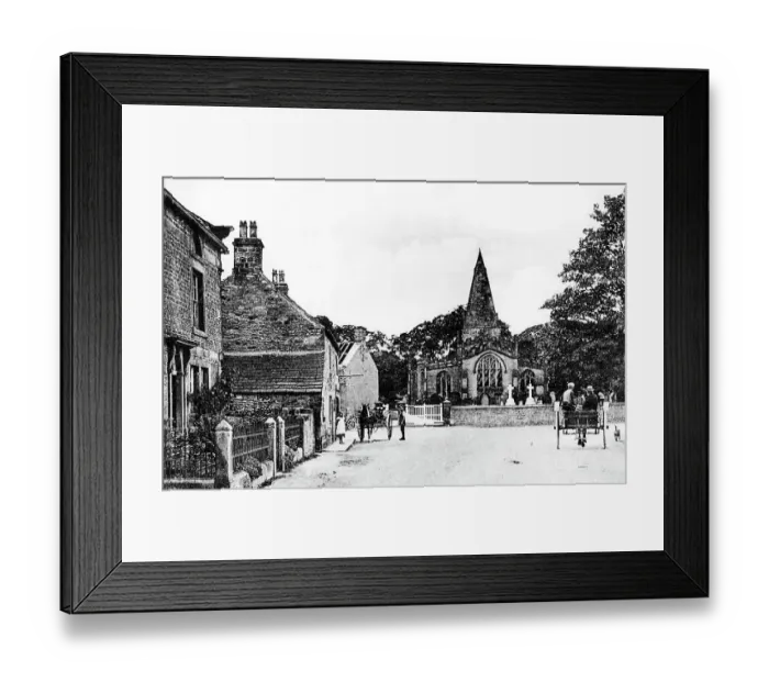 Framed Print : Hope Market Place early 1900s Framed Print : Hope Market Place early 1900s
