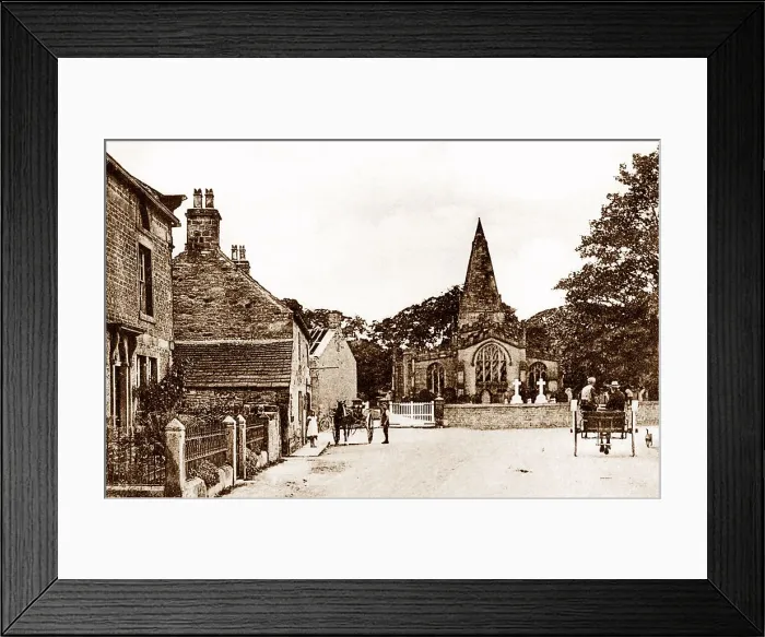 Framed Print : Market Place, Hope Framed Print : Market Place, Hope