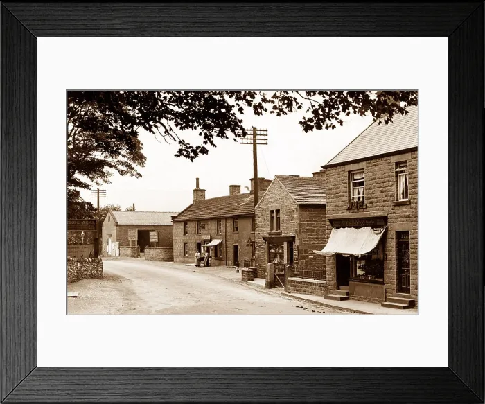 Framed Print : Town End, Hope Framed Print : Town End, Hope