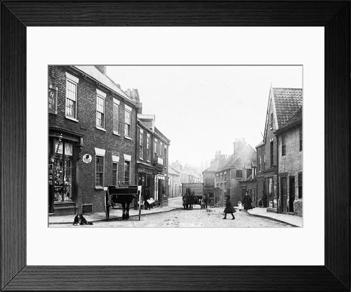 Framed Print : Hornsea Southgate early 1900s Framed Print : Hornsea Southgate early 1900s