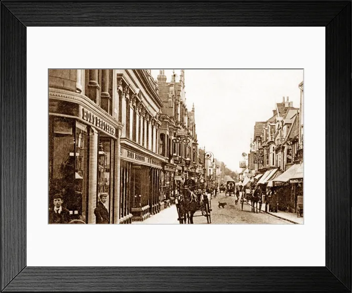 Framed Print : West Street, Horsham Framed Print : West Street, Horsham