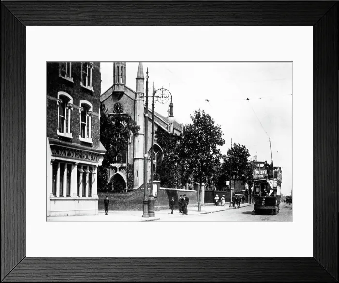 Framed Print : High Street, Hounslow Framed Print : High Street, Hounslow