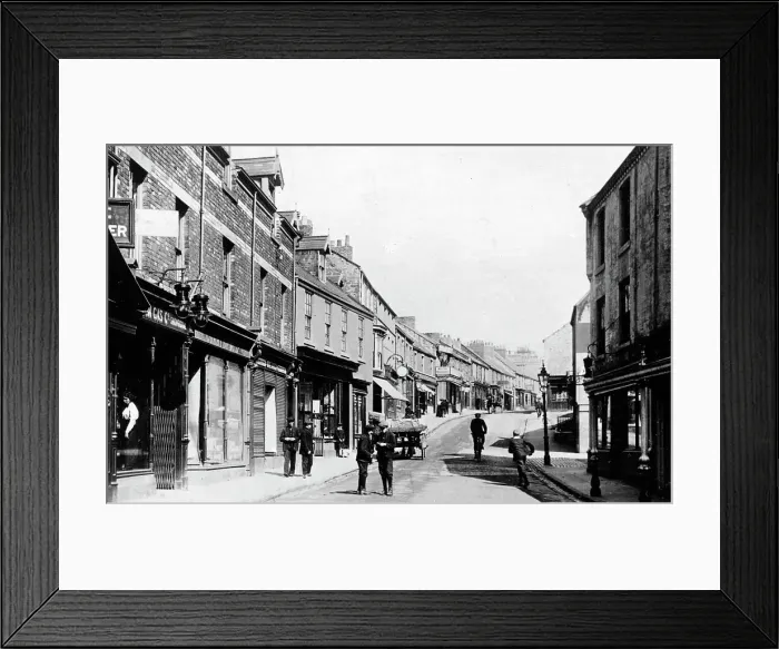 Framed Print : Sunderland Street, Houghton le Spring Framed Print : Sunderland Street, Houghton le Spring