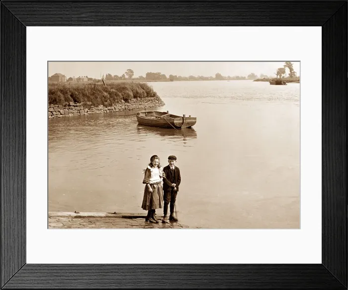 Framed Print : River Ouse, Howden Framed Print : River Ouse, Howden