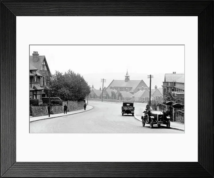 Framed Print : Hoyland King Street probably 1920s Framed Print : Hoyland King Street probably 1920s