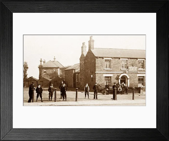 Framed Print : Market Place, Hoyland Framed Print : Market Place, Hoyland