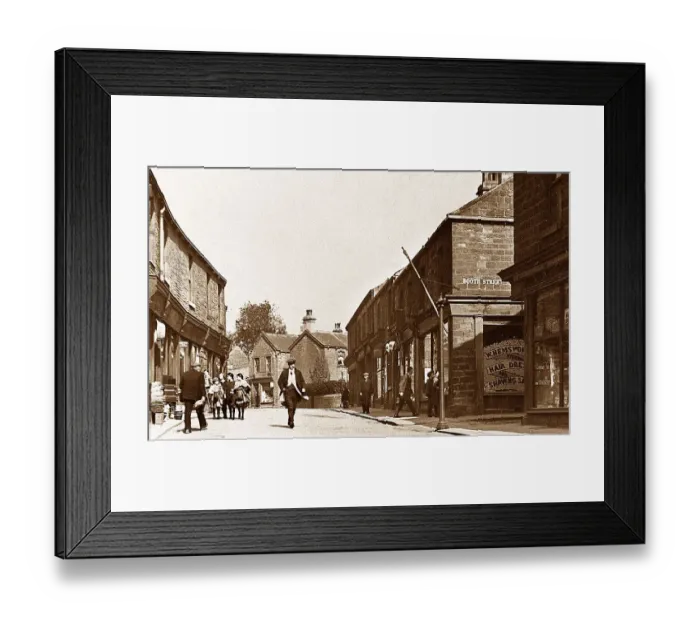 Framed Print : King Street, Hoyland Framed Print : King Street, Hoyland