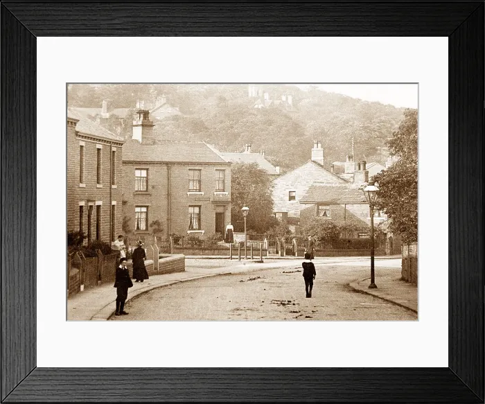 Framed Print : Fartown Green, Huddersfield Framed Print : Fartown Green, Huddersfield