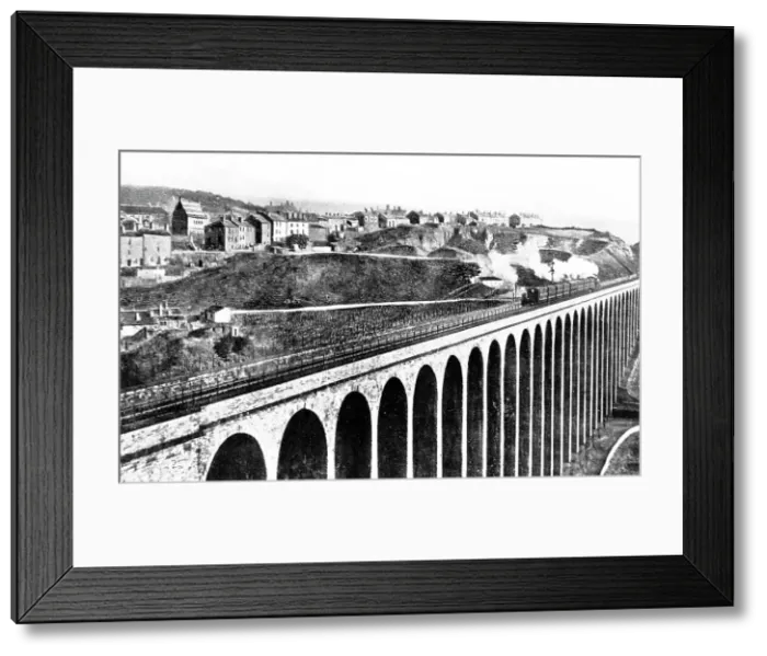 Framed Print : Lockwood Railway Viaduct, Huddersfield Framed Print : Lockwood Railway Viaduct, Huddersfield